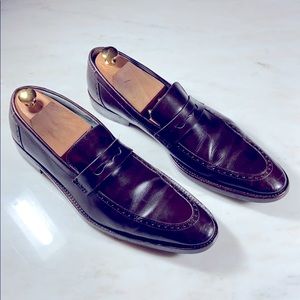 LAMBERTSON TRUEX BLACK PENNY LOAFERS  SIZE 12